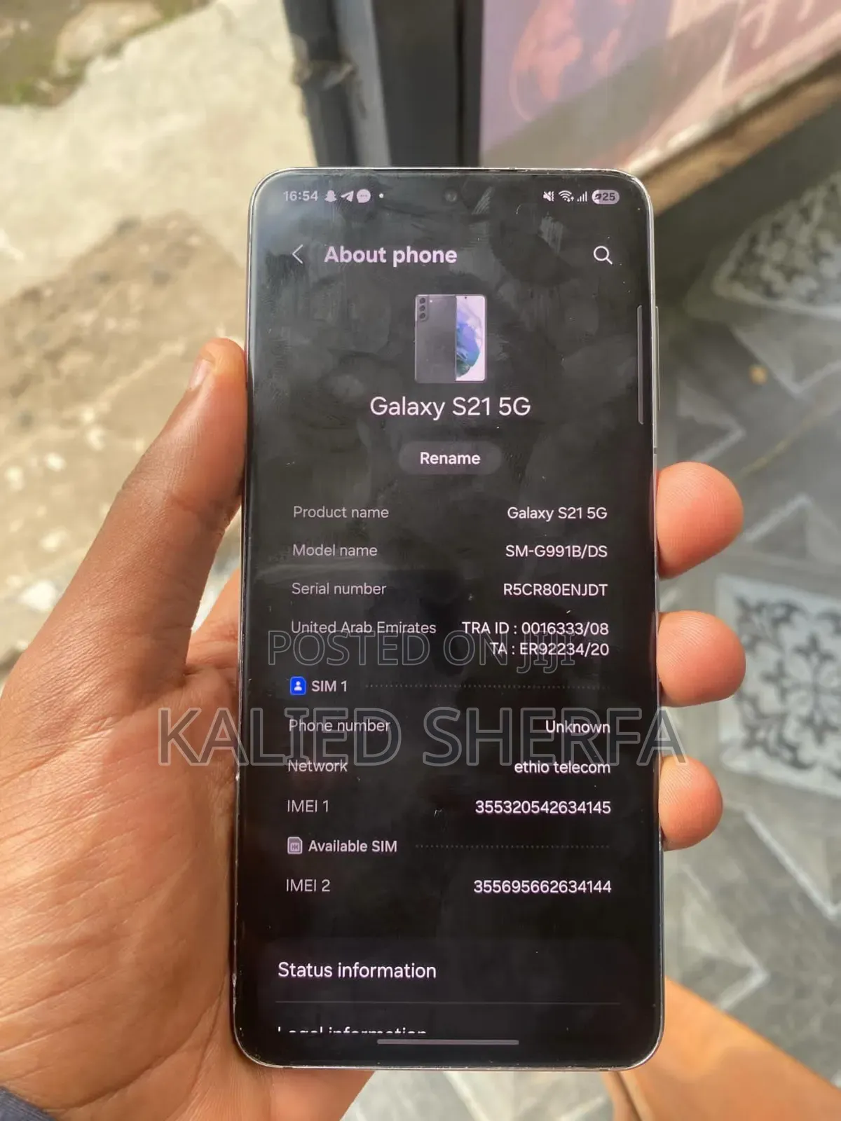 Samsung Galaxy S21 5G 128 GB Purple
