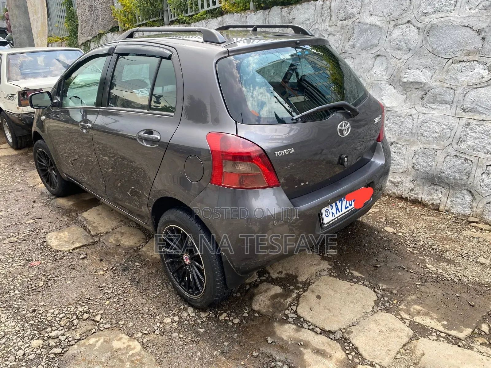 Toyota Yaris 2008 Gray