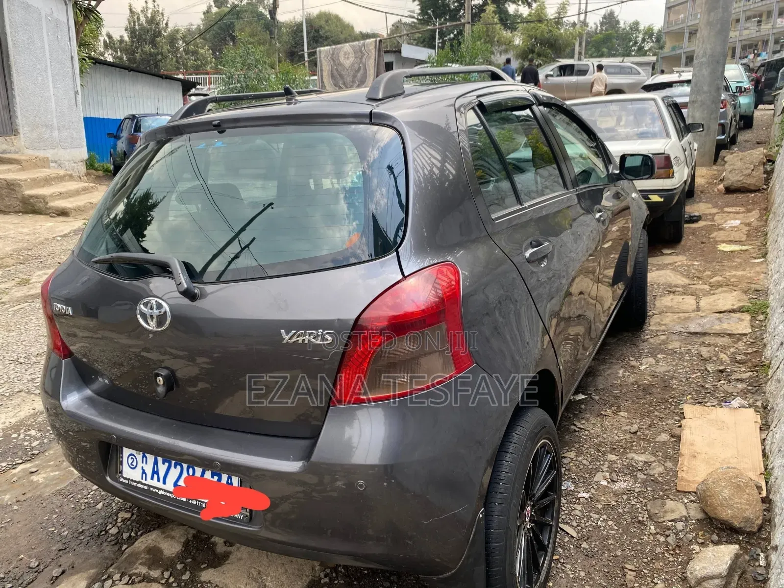 Toyota Yaris 2008 Gray