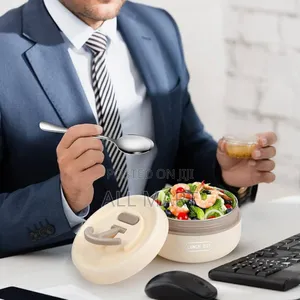 3 Pieces Portable Insulated Lunch Container