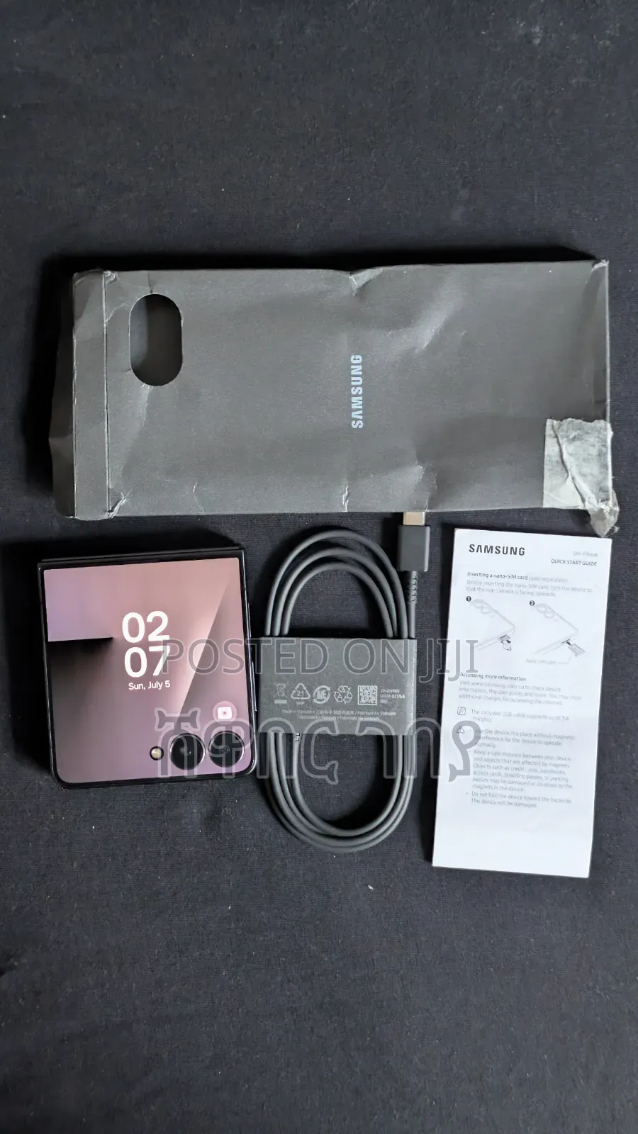 New Samsung Galaxy Z Flip7 512 GB Black