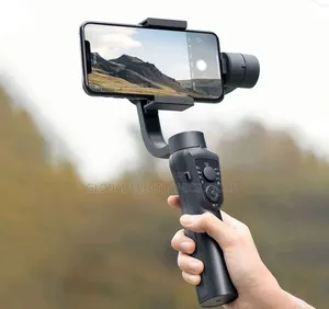 3-axis Gimbal Stabilizer | Ai Tracking + Light + Mic