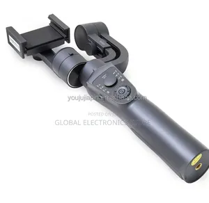 3-axis Gimbal Stabilizer | Ai Tracking + Light + Mic