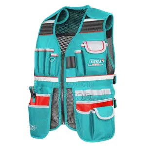 ፡ይህ Total Tools የ Ttvt16025 ሞዴል የስራ ቬስት ሲሆን በቱርኩዋዝ ቀለም የተሰራ ነው