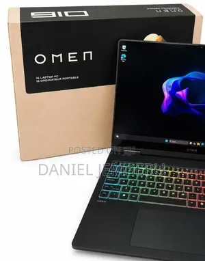 New Laptop HP Omen Max 16 32GB Intel Core Ultra 9 SSD 2T