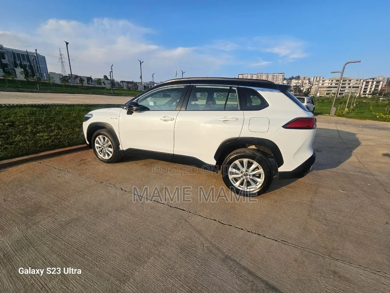 New Toyota Corolla Cross 2023 White