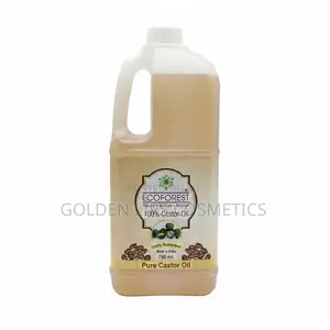 Ecoforest 100% Castor Oil 750ml – Hair Skin Nourishing Oil