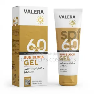 Valera Sunblock Gel Sunscreen SPF 60 – Lightweight Daily Uv Protection