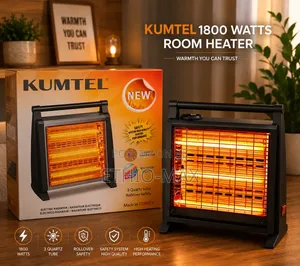 Kumtel 3 Quartz Heater – Powerful Warmth, Energy Efficiency Everyday