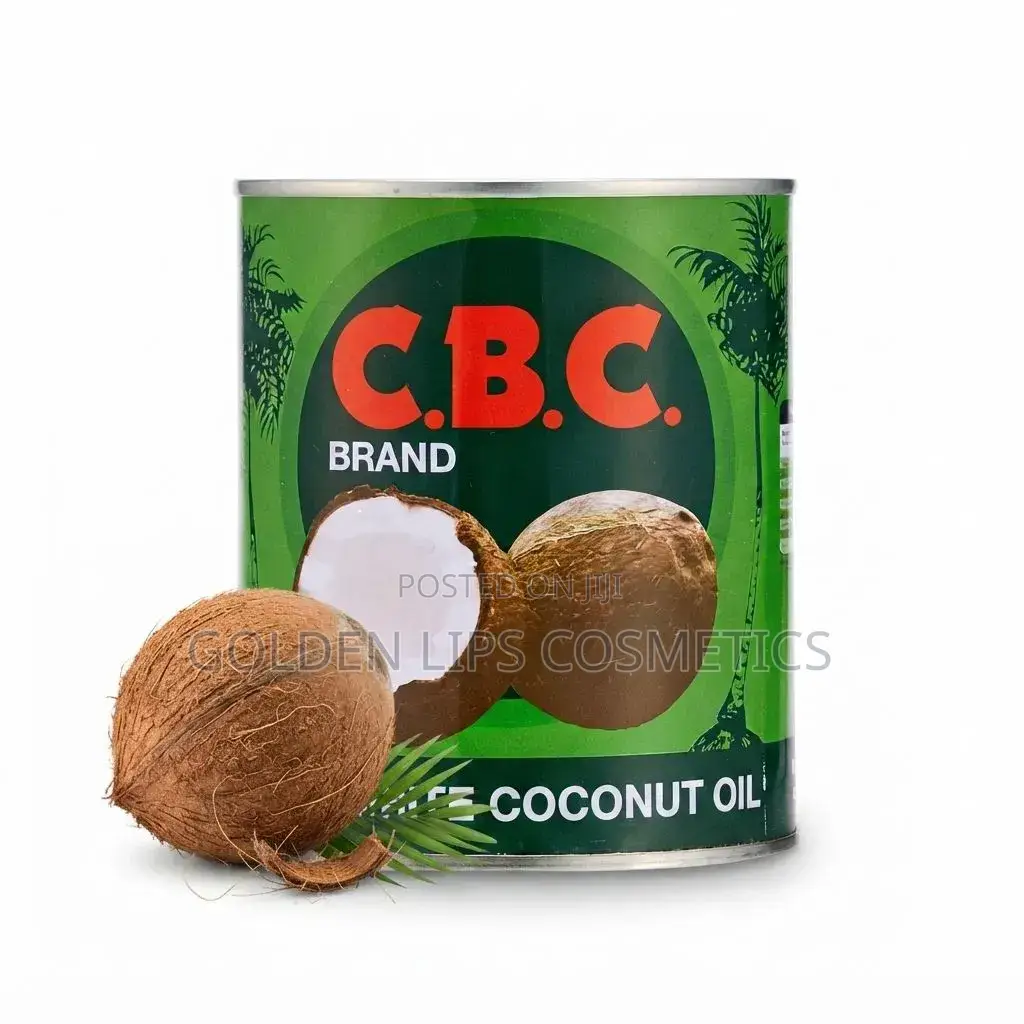 CBC Pure White Coconut Oil 745ml – Hair Skin Moisturizing Oil