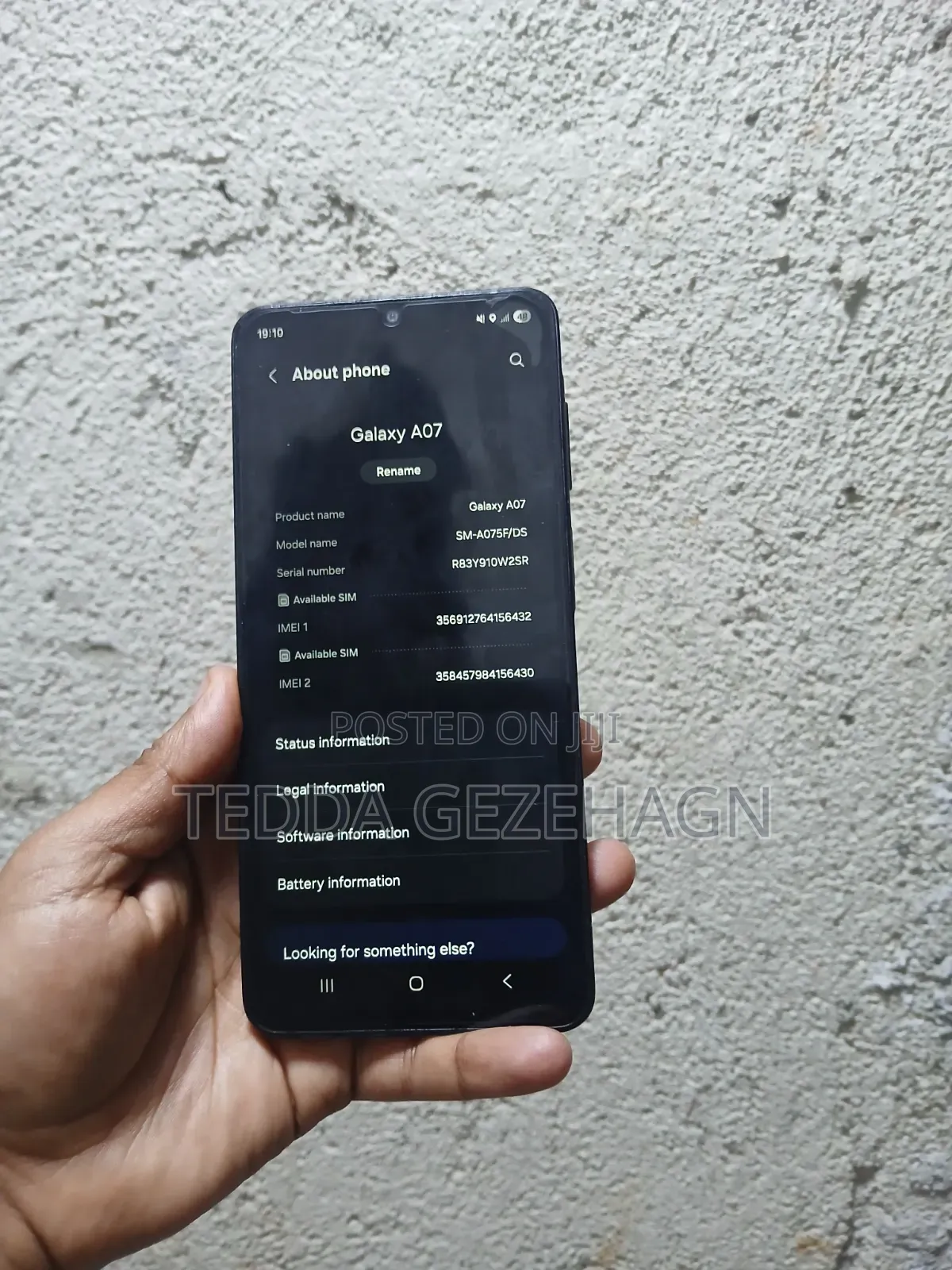 Samsung Galaxy A07 128 GB Black