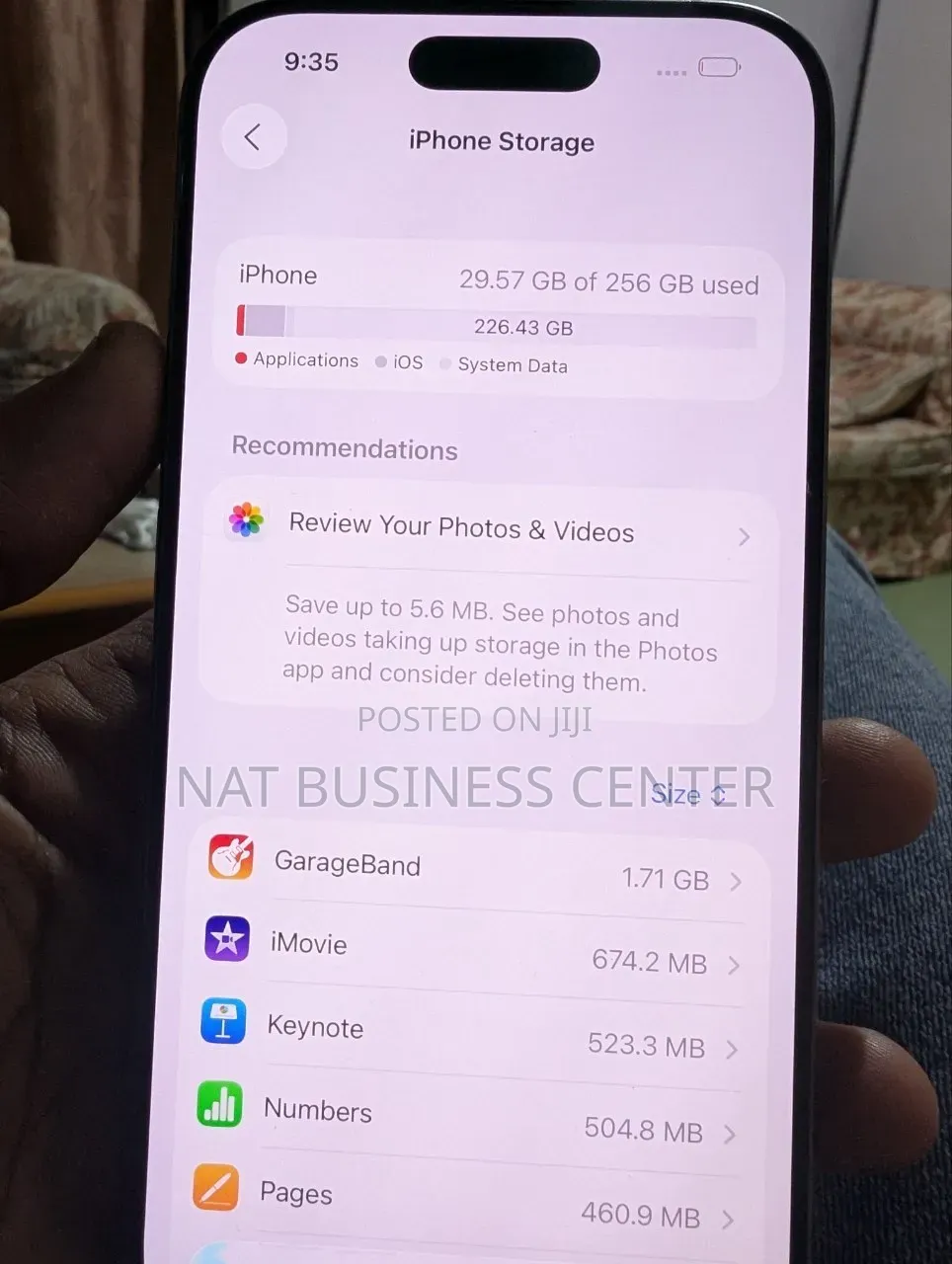 New Apple iPhone 17 256 GB Blue