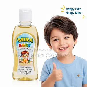 Mira Baby Hair Oil 100ml – Gentle Nourishing Hair Care for Kids