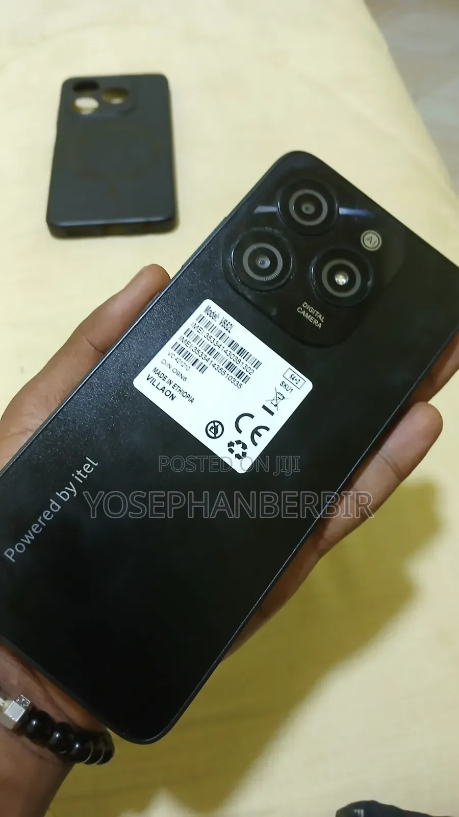 New Itel A06 64 GB Black