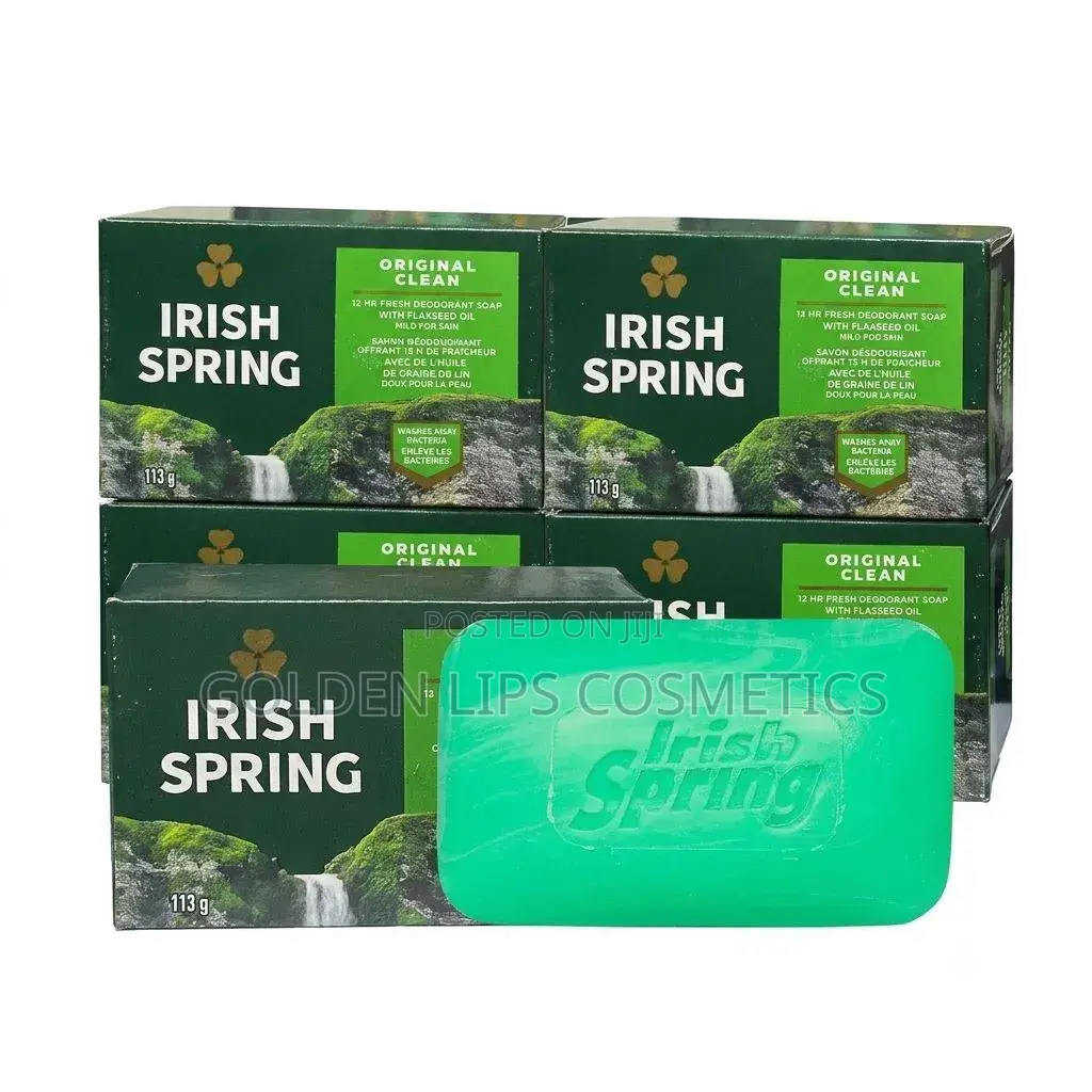 Irish Spring Original Clean Deodorant Soap Bar 113g – 12h Freshness