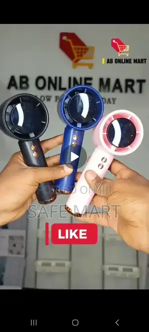 Rechargeable Mini Turbo Fan