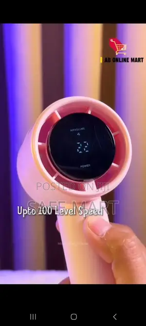 Rechargeable Mini Turbo Fan