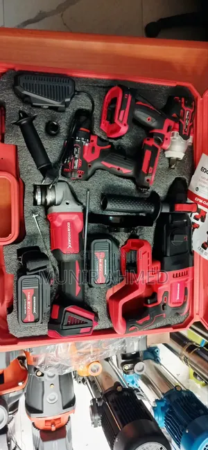 Edon Promax 21v Cordless Angle Grinder. Rotery Hammer Combo Kit