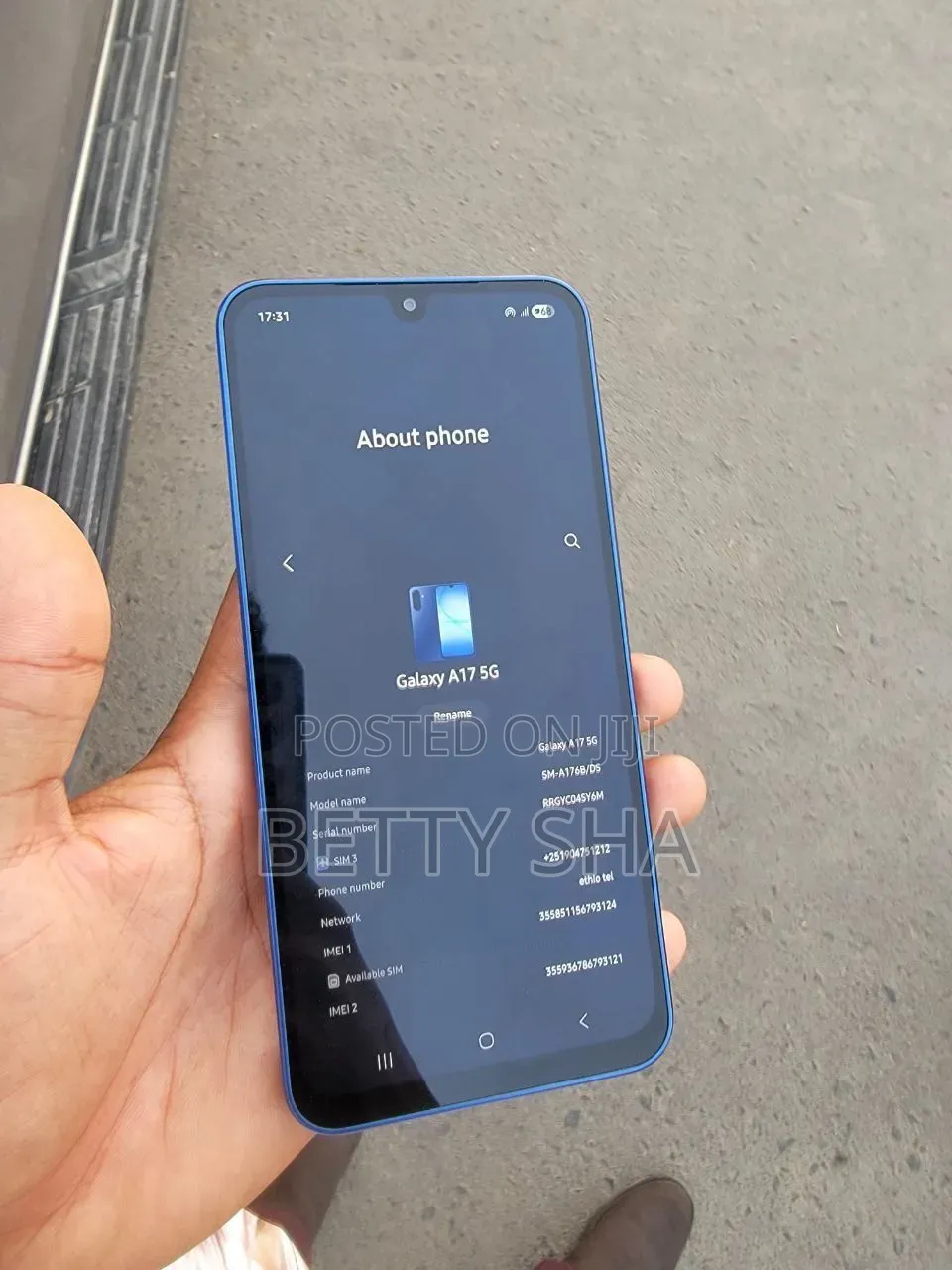 Samsung Galaxy A17 5G 256 GB Black