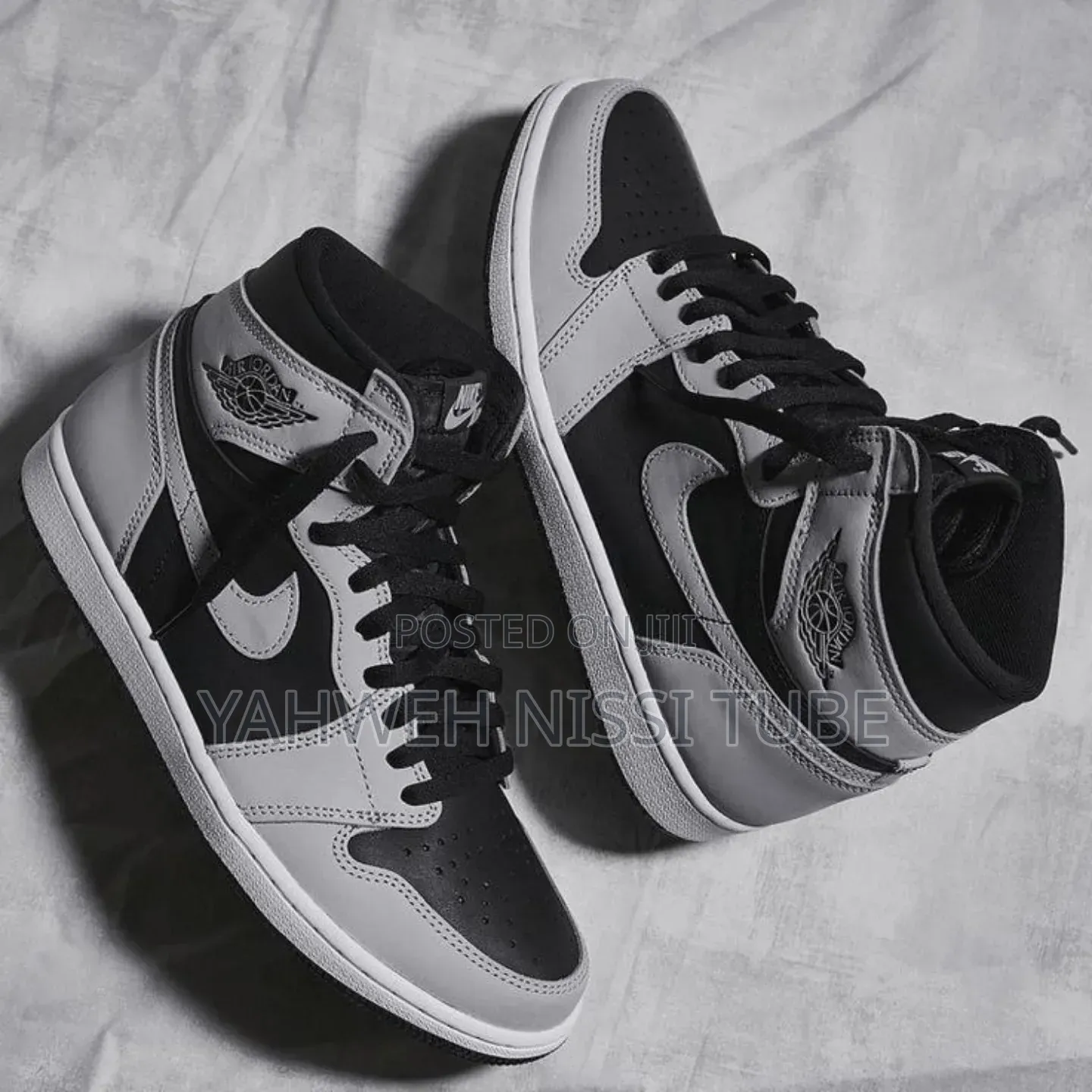 Nike Air Jordan 1 Retro High Og "Shadow 2.0" Black/Gray