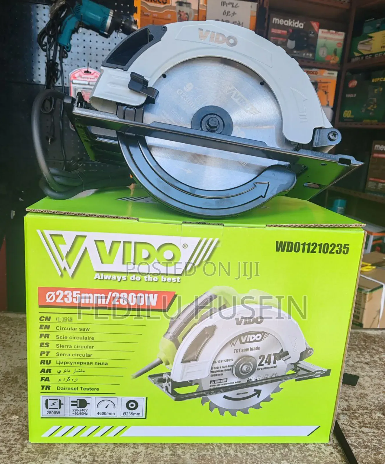 Vido Circular Saw2800w