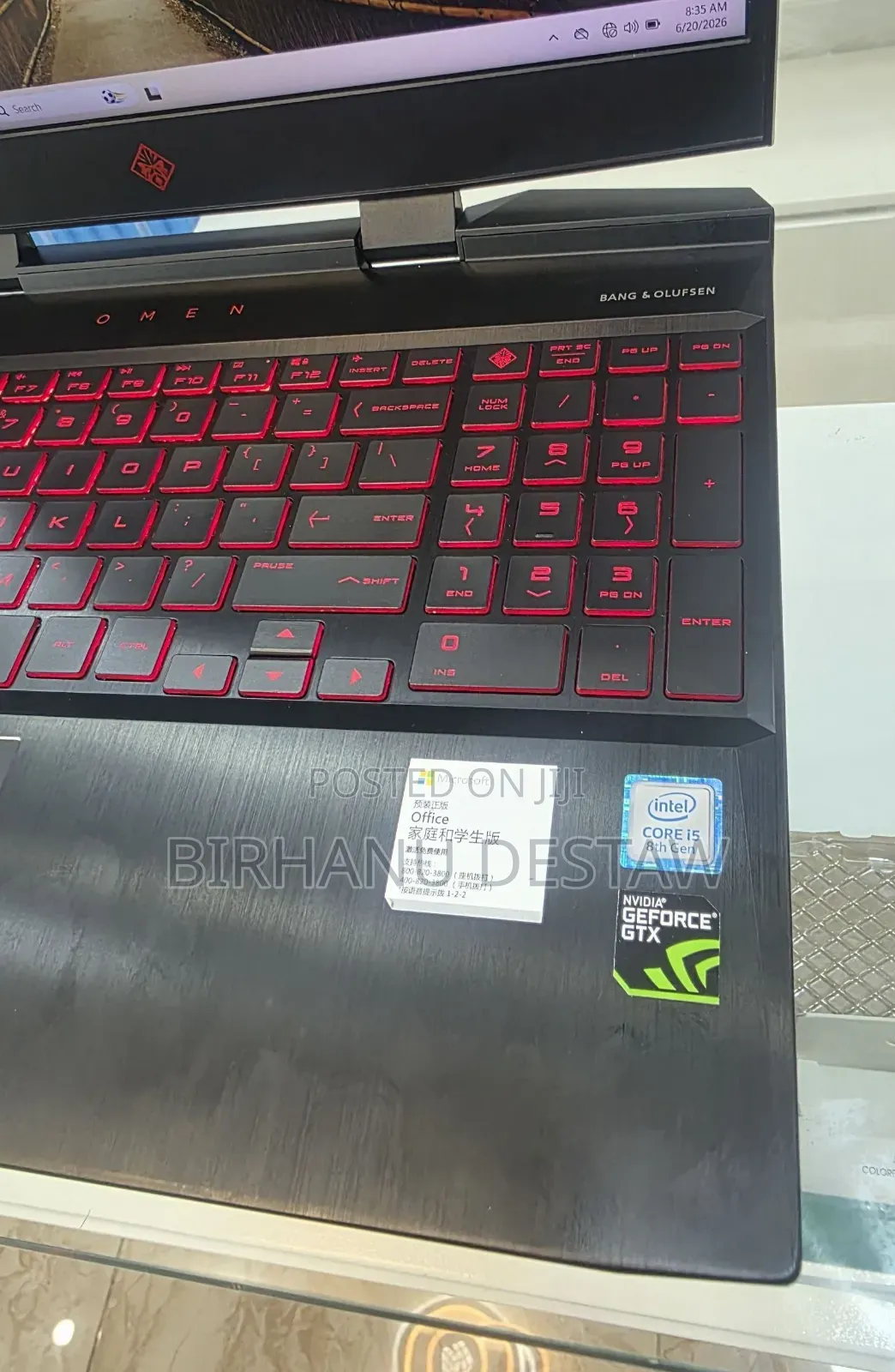 New Laptop HP Omen X 8GB Intel Core i5 SSD 256GB