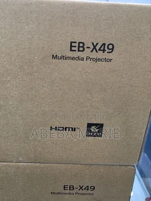 Brand New Epson Projector 
Model : Eb-X49 
Technology: 3lcd, RGB