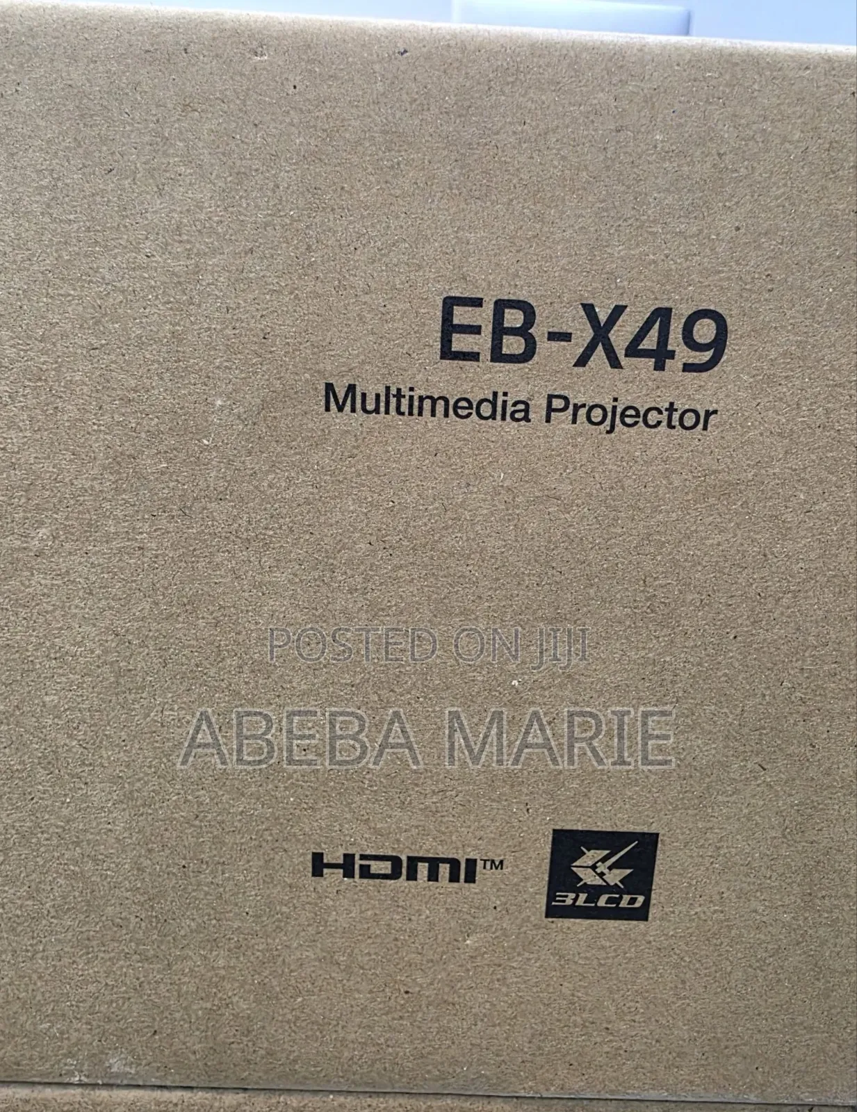Brand New Epson Projector 
Model : Eb-X49 
Technology: 3lcd, RGB