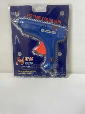 Hot Melt Glue Gun With 2 Glue Sticks - Fast Heating Craft Addis Ababa