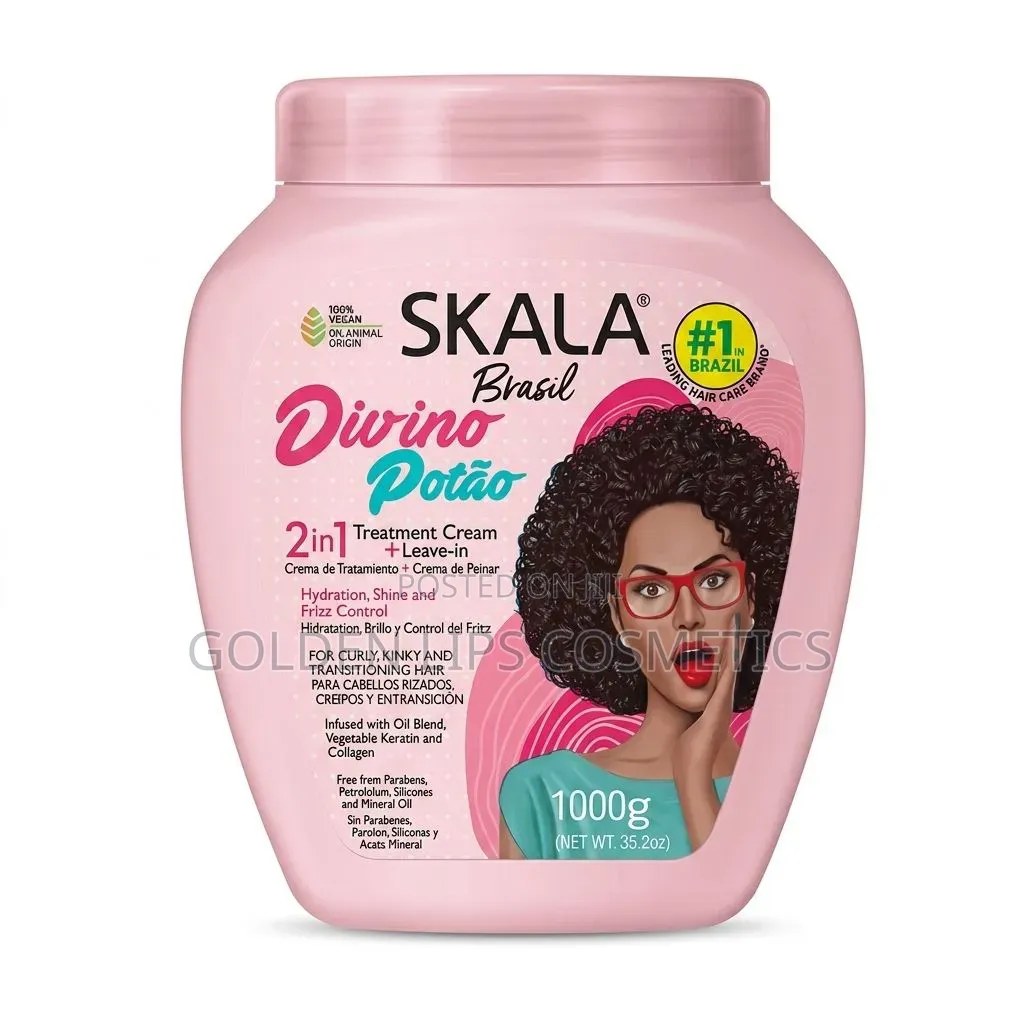 Skala Divino Potão 2in1 Hair Treatment Cream 1000g – Curly Hair Care