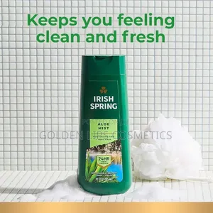 Irish Spring Aloe Mist Body Wash 591ml – 24h Freshness Shower Gel