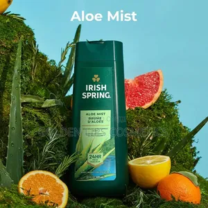 Irish Spring Aloe Mist Body Wash 591ml – 24h Freshness Shower Gel