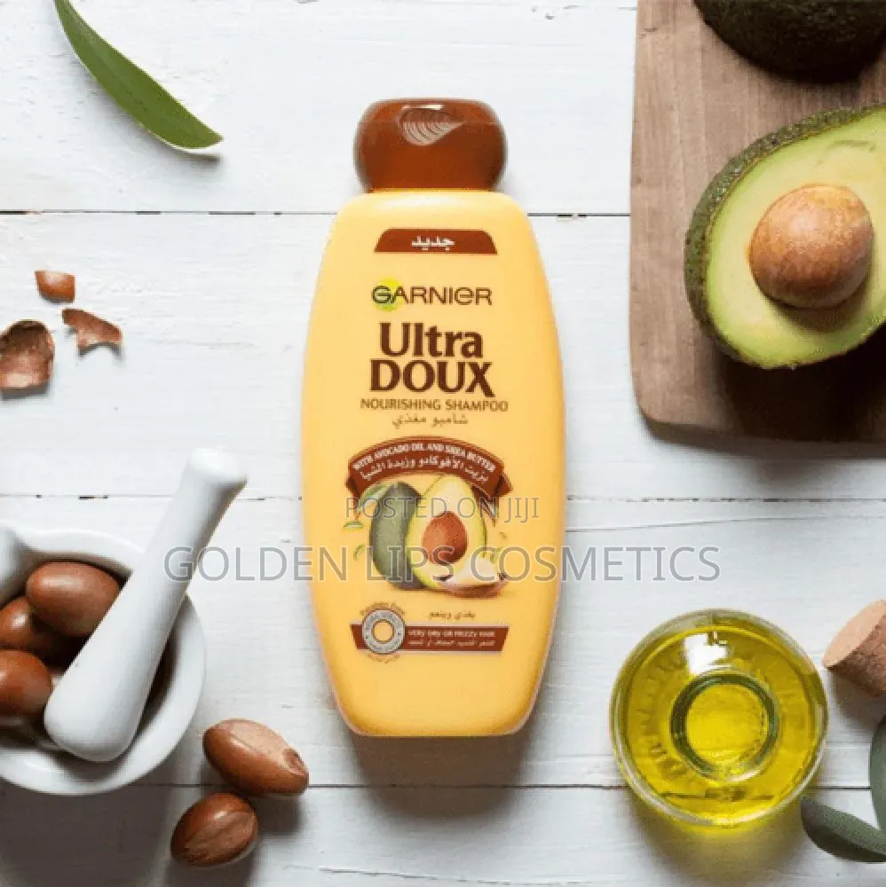 Garnier Ultra Doux Shampoo Avocado Oil Shea Butter 400ml Dry Hair