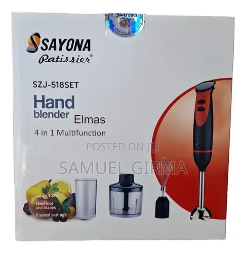 Hand Blender 4 In 1 Sayona