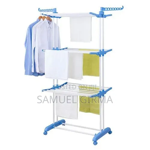 3double Layer የልብስ ማስጫ (ማድረቂያ