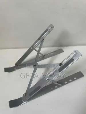 Premium Adjustable Laptop Stand - Foldable Ergonomic Pc Holder
