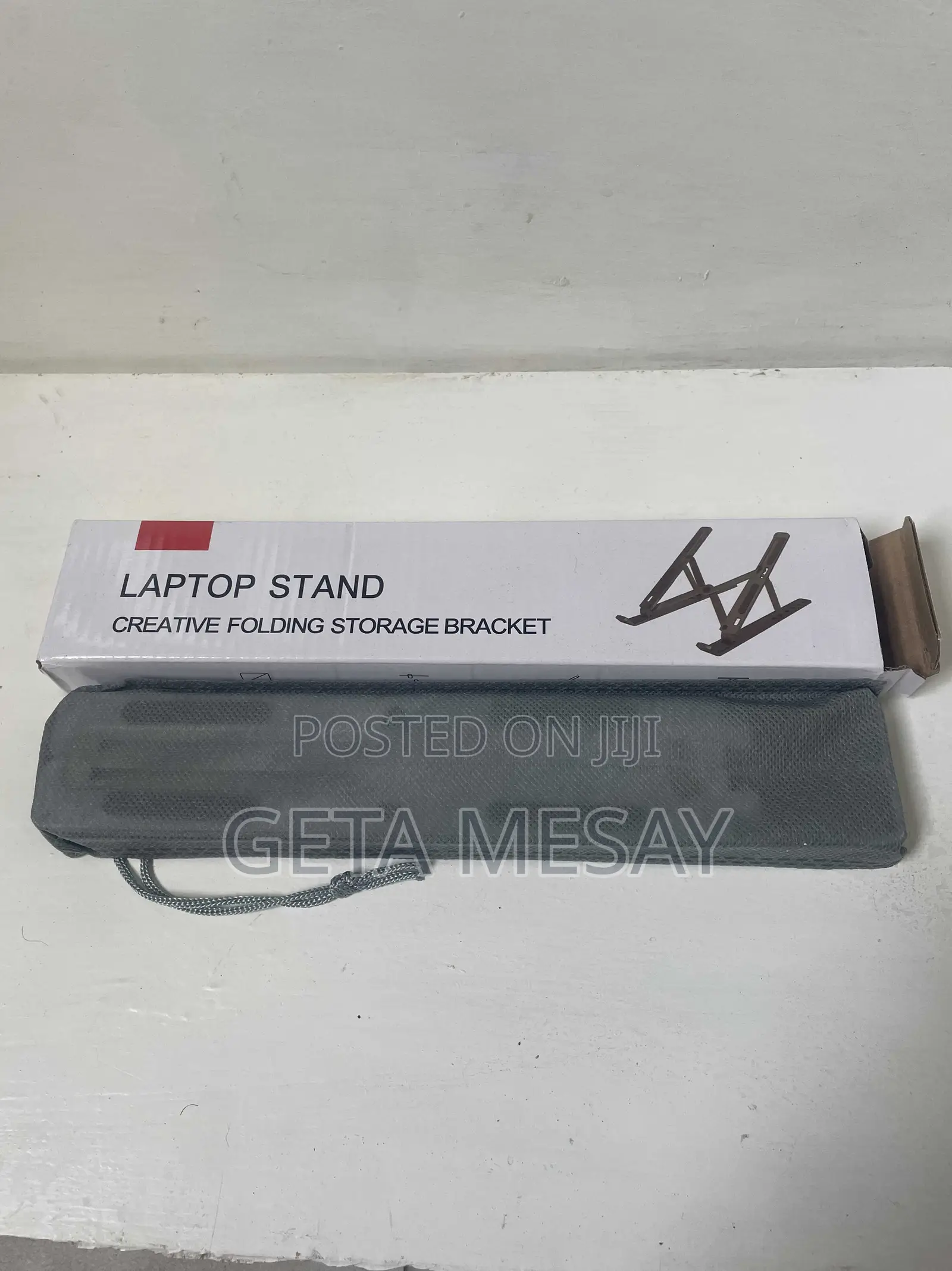 Premium Adjustable Laptop Stand - Foldable Ergonomic Pc Holder