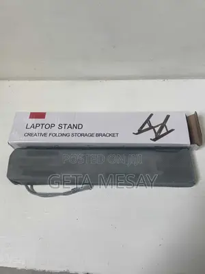 Premium Adjustable Laptop Stand - Foldable Ergonomic Pc Holder