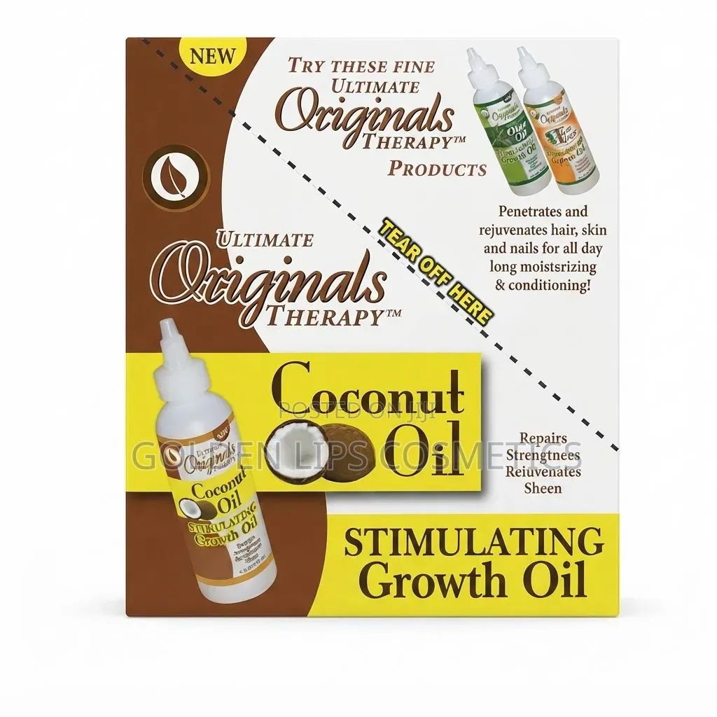 Ultimate Originals Therapy Coconut Oil 4oz – Hair Growth Repair Oil