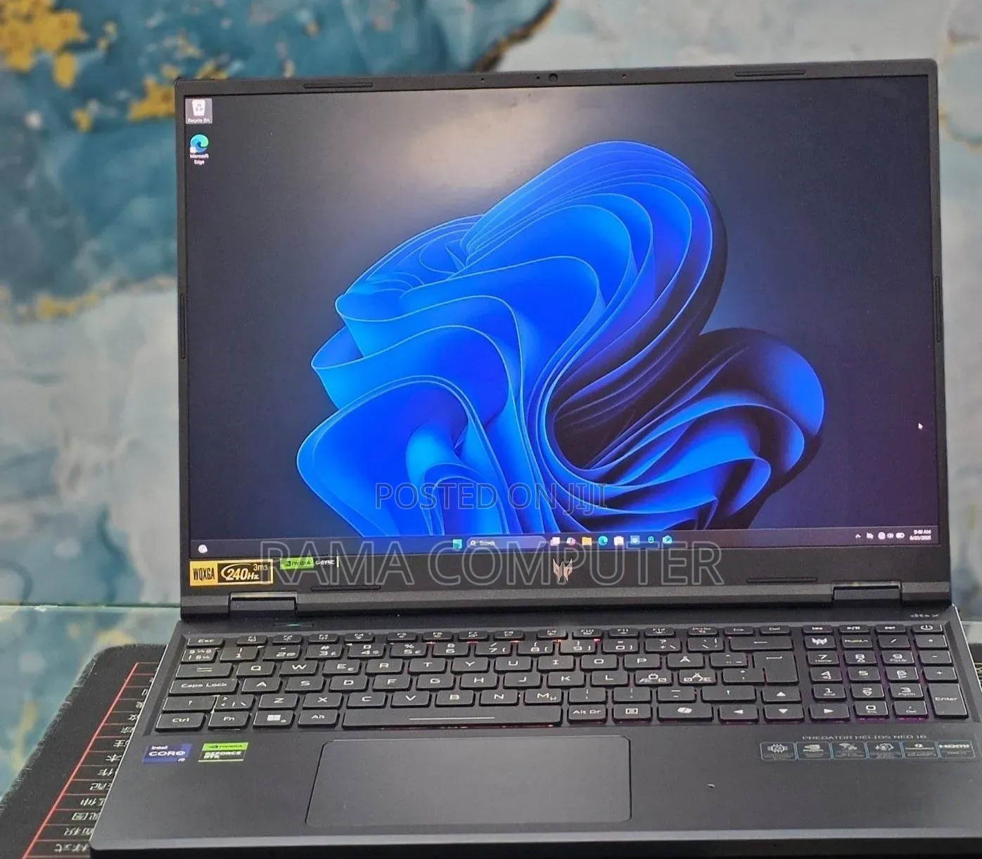 New Laptop Acer Predator Helios Neo 16 16GB Intel Core i9 SSD 1T