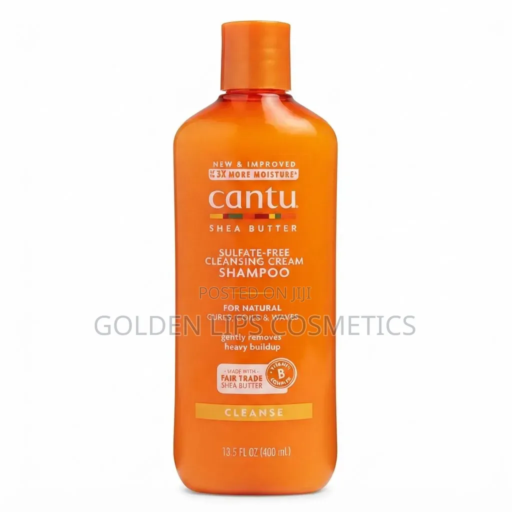 Cantu Shea Butter Sulfate-Free Shampoo 13.5oz – Curl Cleansing Care