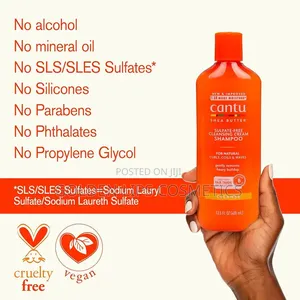 Cantu Shea Butter Sulfate-Free Shampoo 13.5oz – Curl Cleansing Care