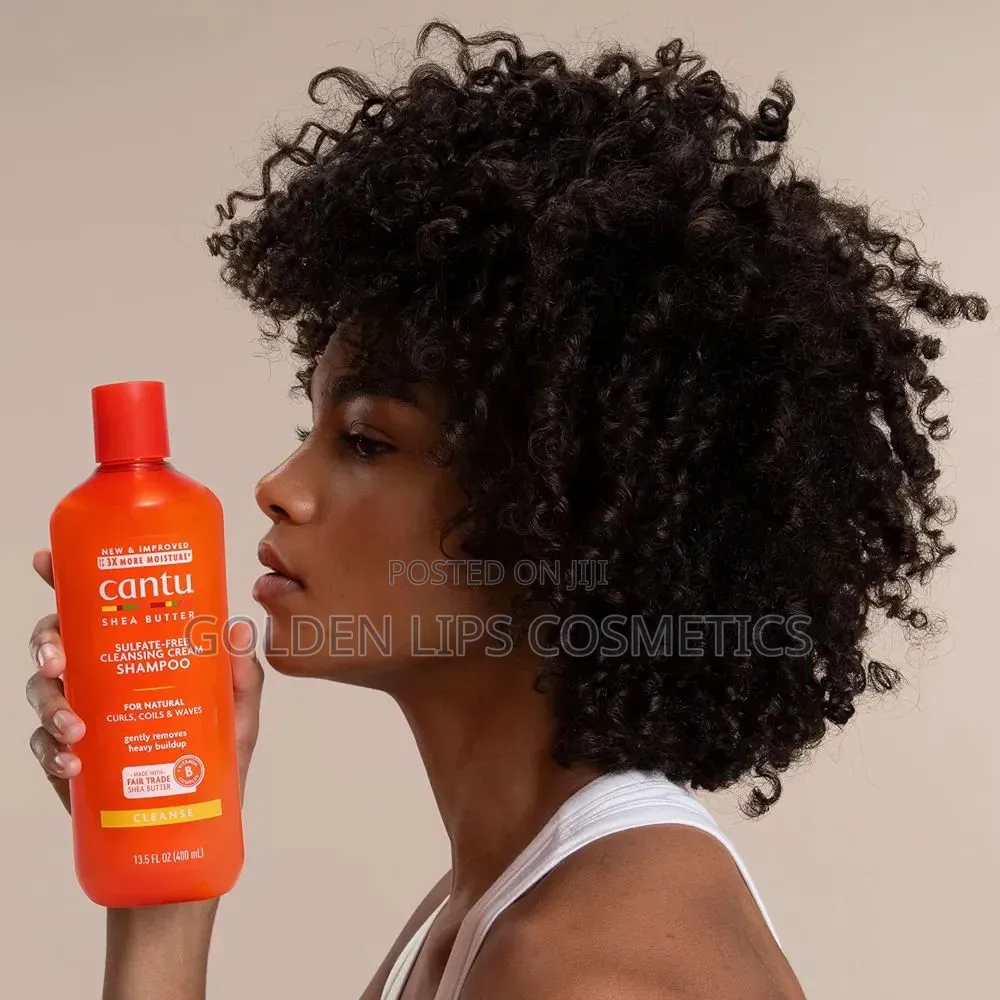 Cantu Shea Butter Sulfate-Free Shampoo 13.5oz – Curl Cleansing Care