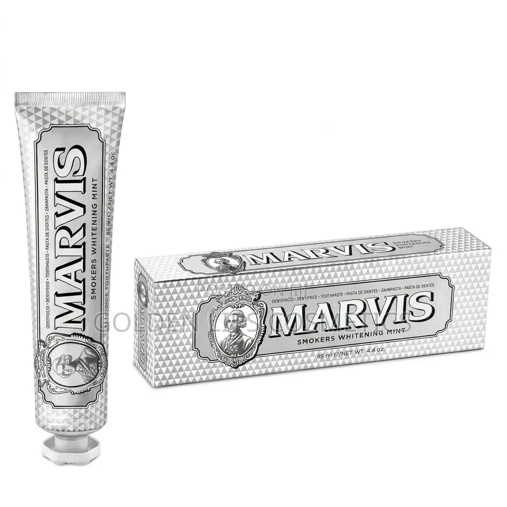 Marvis Smokers Whitening Mint Toothpaste 85ml – Stain Removal Care