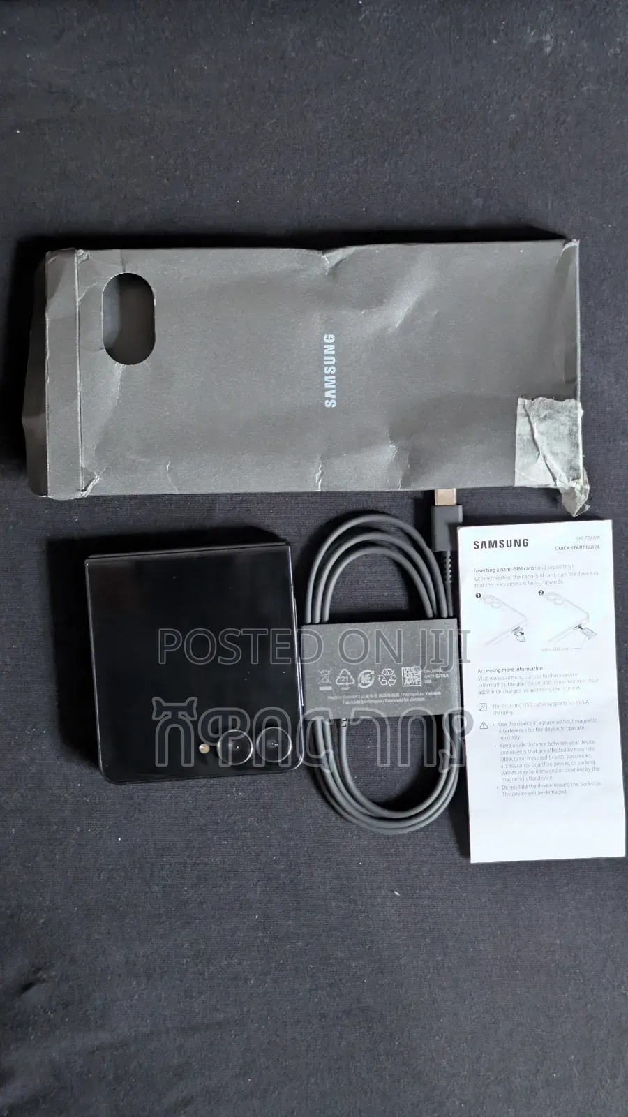 New Samsung Galaxy Z Flip7 512 GB Black