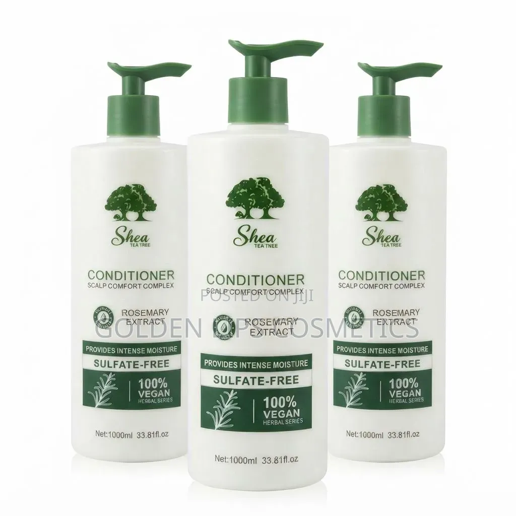 Shea Tea Tree Conditioner 1000ml – Rosemary Sulfate-Free