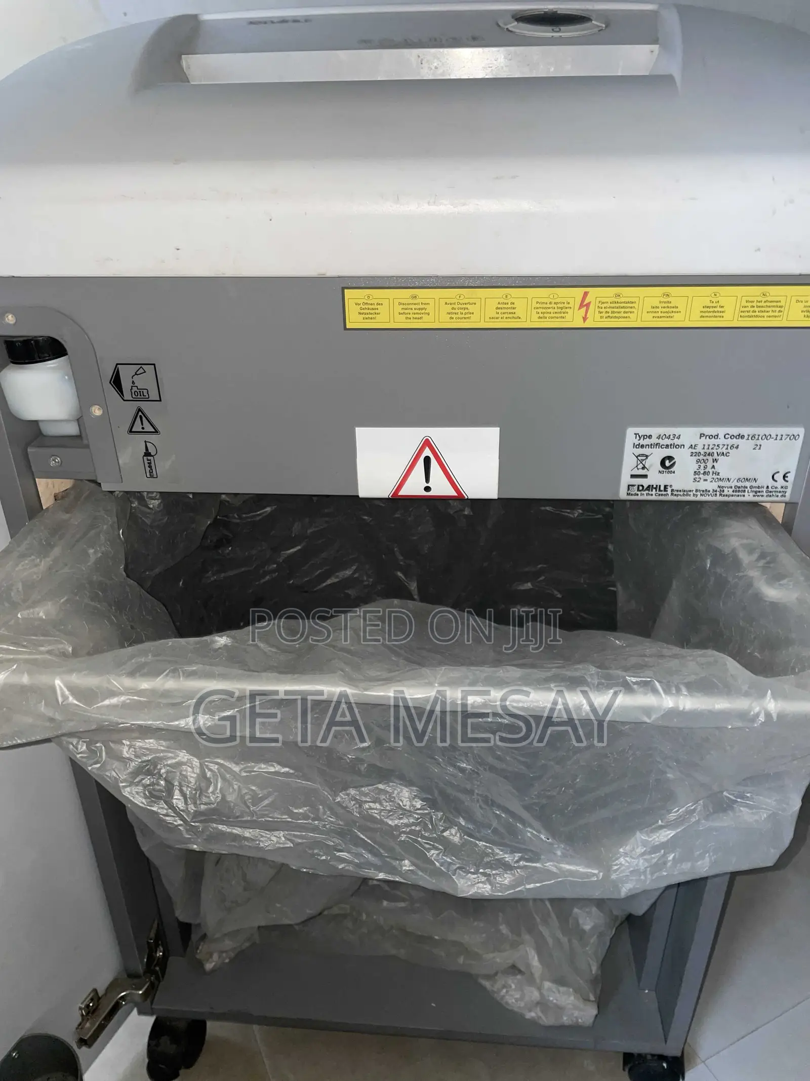 Dahle 40434 High Security Paper Shredder - P-7
