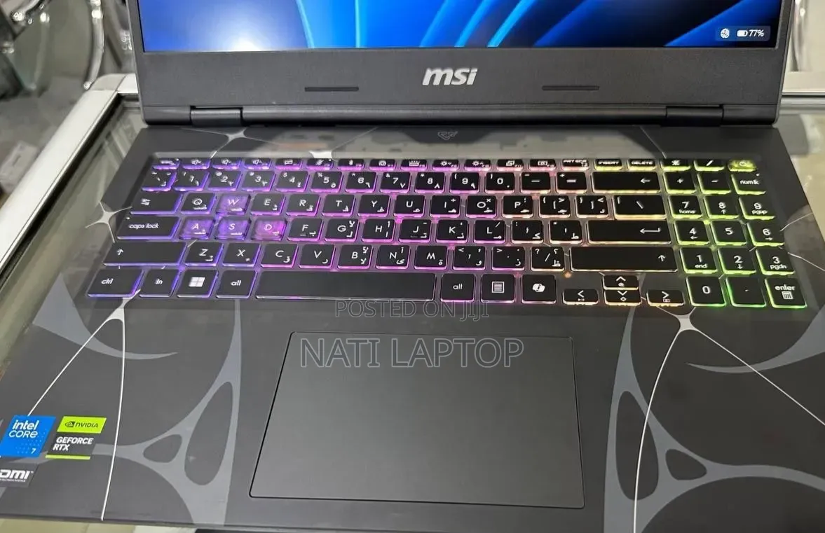 New Laptop MSI Cyborg 15 16GB Intel Core 7 SSD 512GB