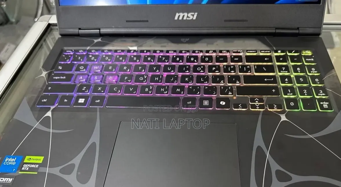 New Laptop MSI Cyborg 15 16GB Intel Core 7 SSD 512GB