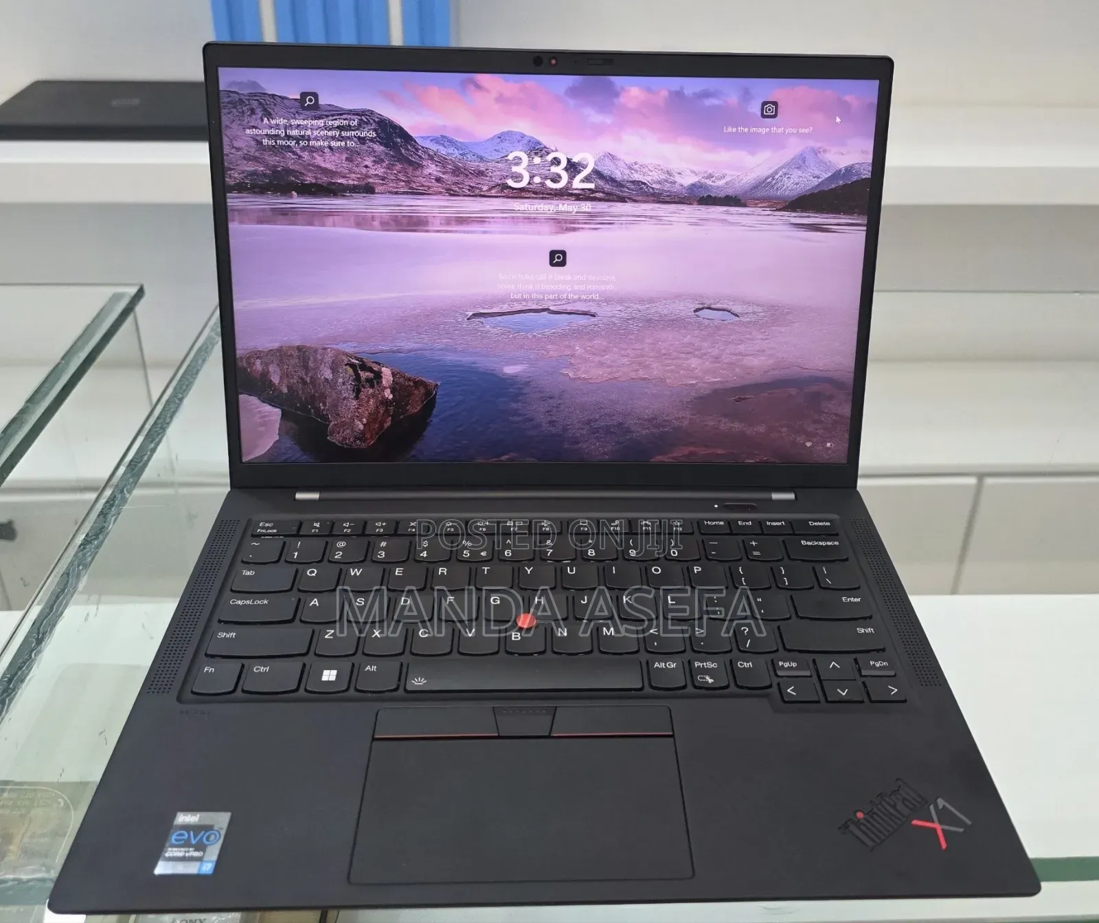 New Laptop Lenovo ThinkPad X1 Carbon 16GB Intel Core i7 SSD 512GB